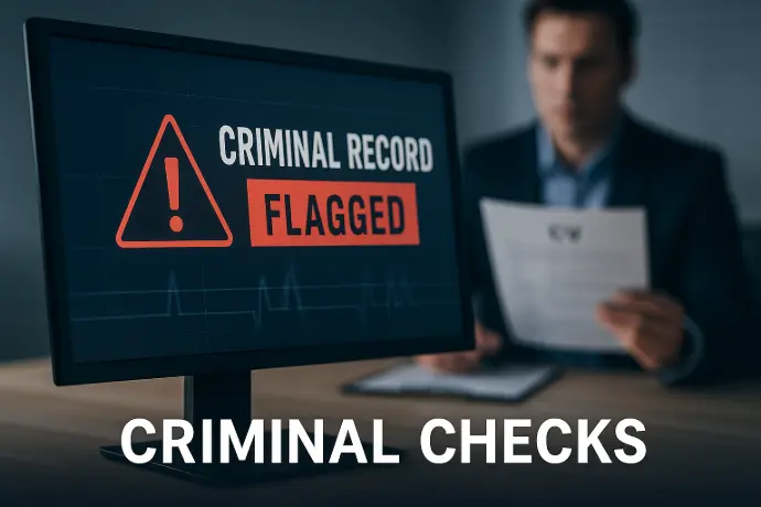 3. Criminal Checks Verification of individual criminal records through trusted databases.